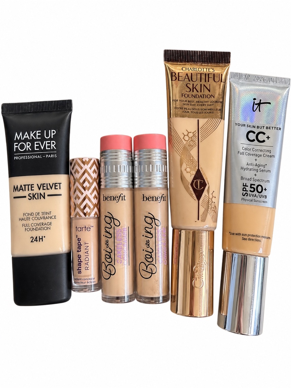 LUXURY MAKEUP PURGE LOT — Foundation & Concealers
